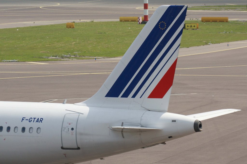 Air France, F-GTAR, Airbus, A 321-200 (Seitenleitwerk/Tail), 25.05.2012, AMS-EHAM, Amsterdam (Schiphol), Niederlande 
