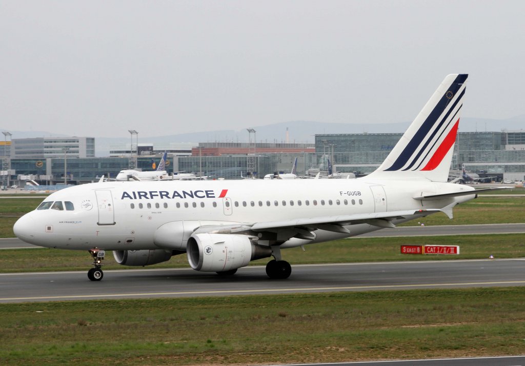 Air France, F-GUGB, Airbus, A 318-100, 21.04.2013, FRA-EDDF, Frankfurt, Germany