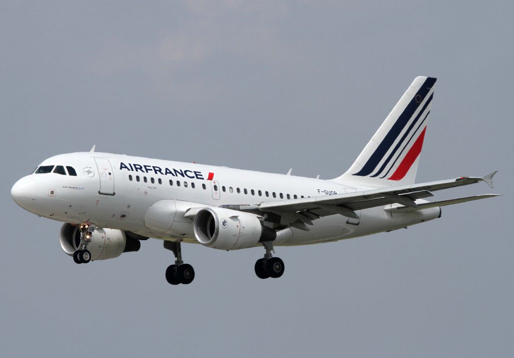 Air France, F-GUGB, Airbus, A 318-100, 01.07.2013, DUS-EDDL, Dsseldorf, Germany 