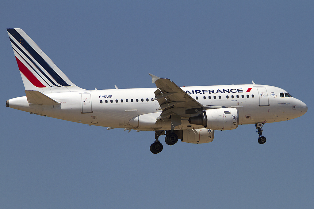 Air France, F-GUGI, Airbus, A318-111, 26.05.2012, FRA, Frankfurt, Germany 




