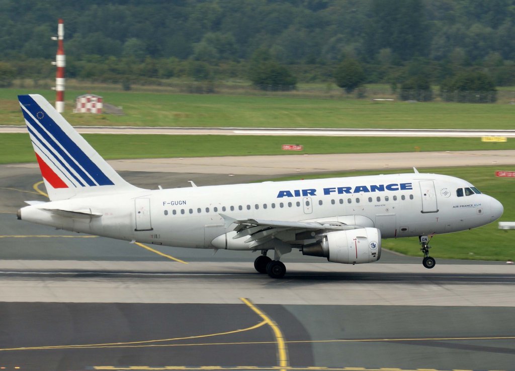 Air France, F-GUGN, Airbus A 318-100, 28.07.2011, DUS-EDDL, Dsseldorf, Germany