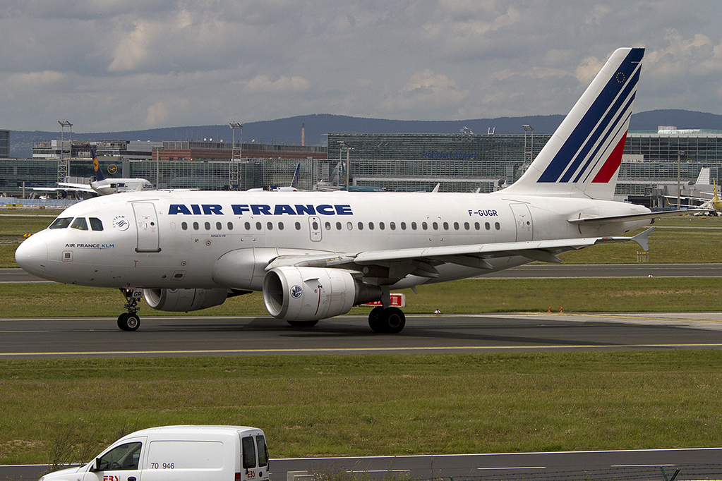 Air France, F-GUGR, Airbus, A318-111, 18.07.2012, FRA, Frankfurt, Germany 




