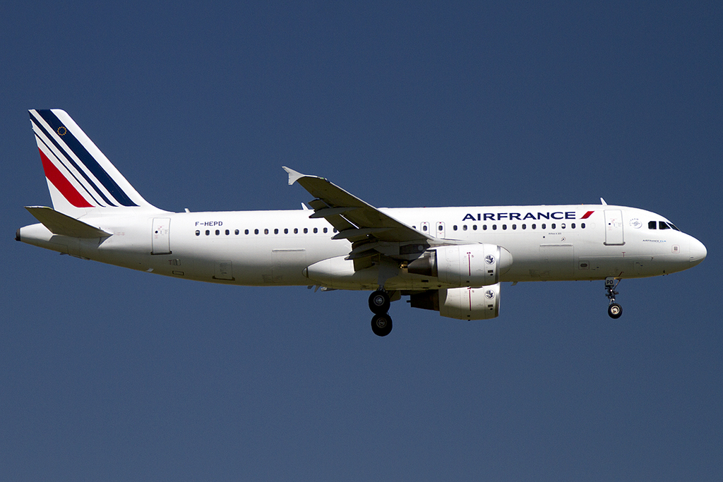 Air France, F-HEPD, Airbus, A320-214, 18.08.2012, CDG, Paris, France 



