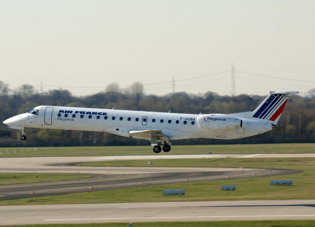 Air France Regional, F-GUBA, Embraer RJ-145 MP, 20.03.2011, DUS-EDDL, Dsseldorf, Germany 

