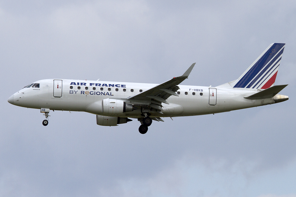 Air France - Regional, F-HBXB, Embraer, 170-LR, 28.08.2010, CDG, Paris, France 




