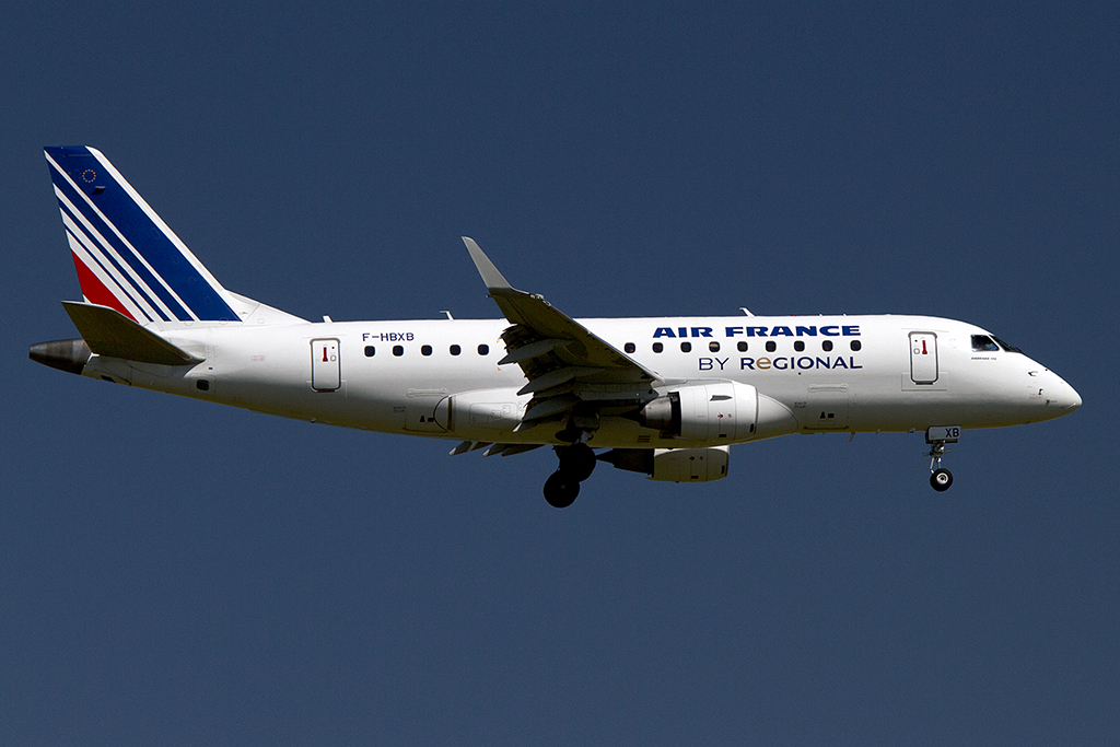 Air France Regional, F-HBXB, Embraer, ERJ-170LR, 18.08.2012, CDG, Paris, France 



