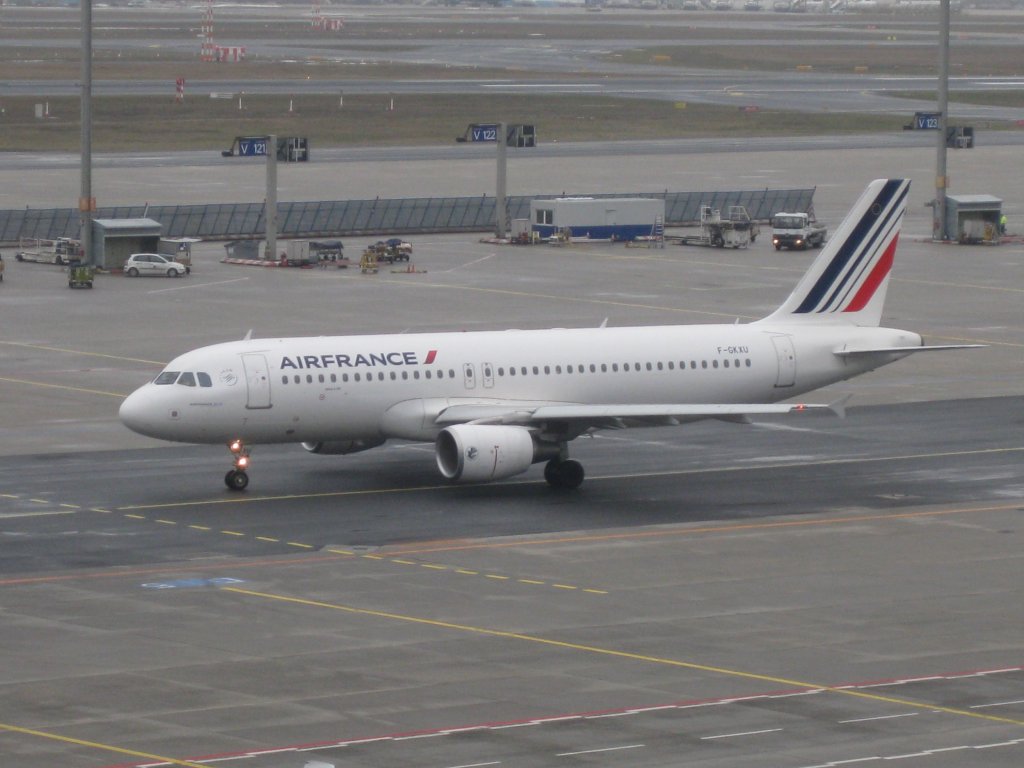 Air France/Airbus A320/Frankfurt/06.02.2010