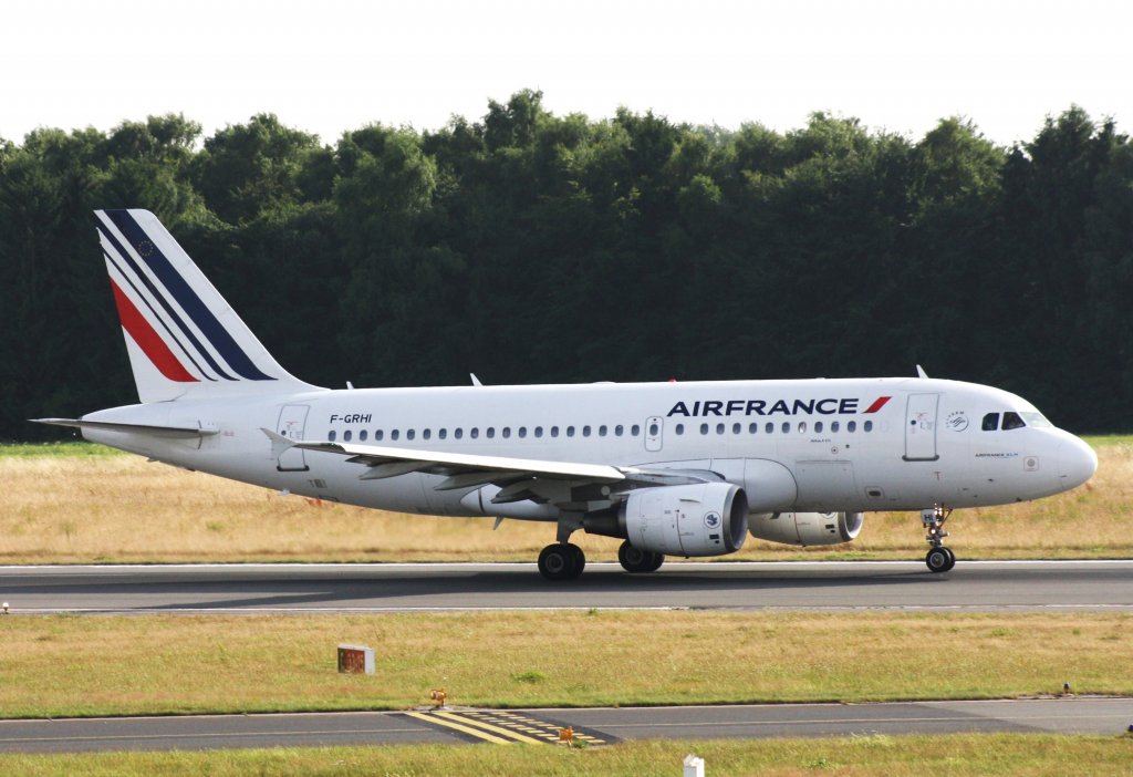 Air France,F-GRHI,(c/n1169),Airbus A319-111,19.07.2013,HAM-EDDH,Hamburg,Germany