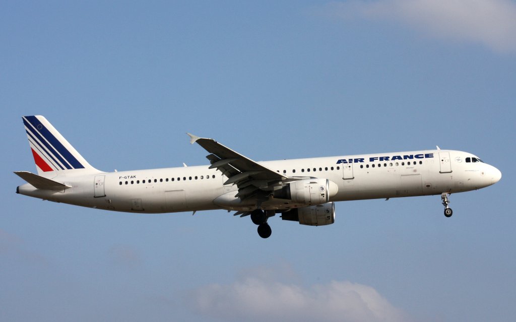 Air France,F-GTAK,(c/n1658),Airbus A321-212,12.04.2013,HAM-EDDH,Hamburg,Germany
