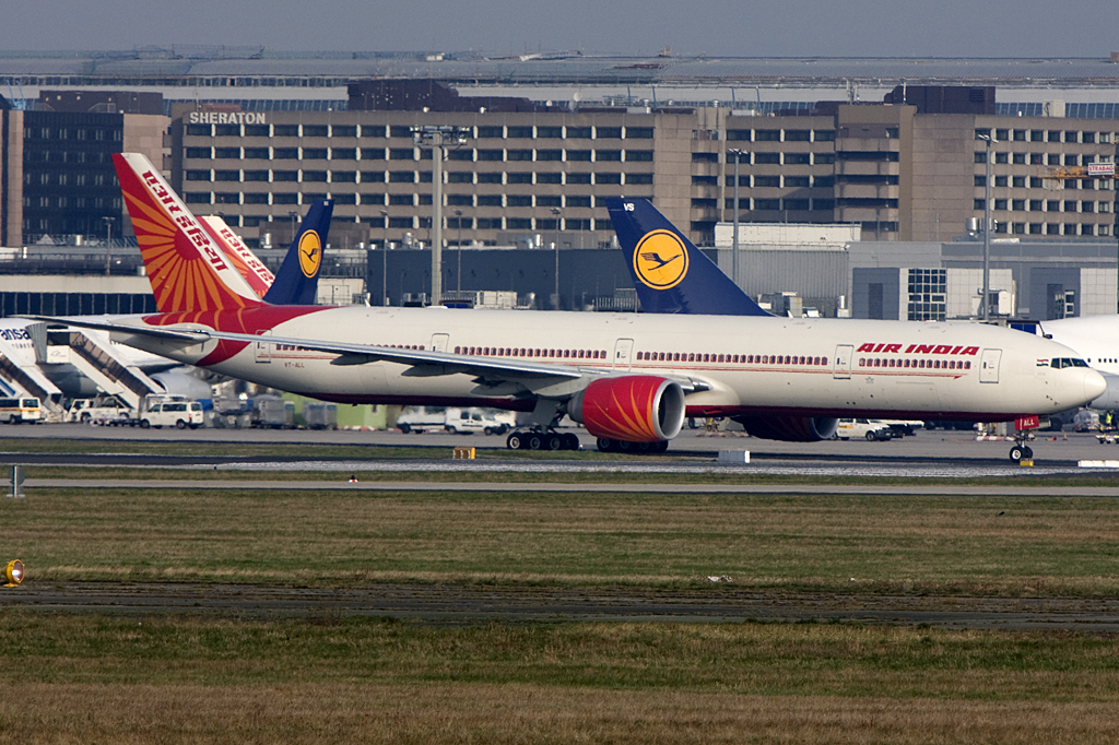 Air India, VT-ALL, Boeing, B777-337ER, 02.04.2010, FRA, Frankfurt, Germany 


