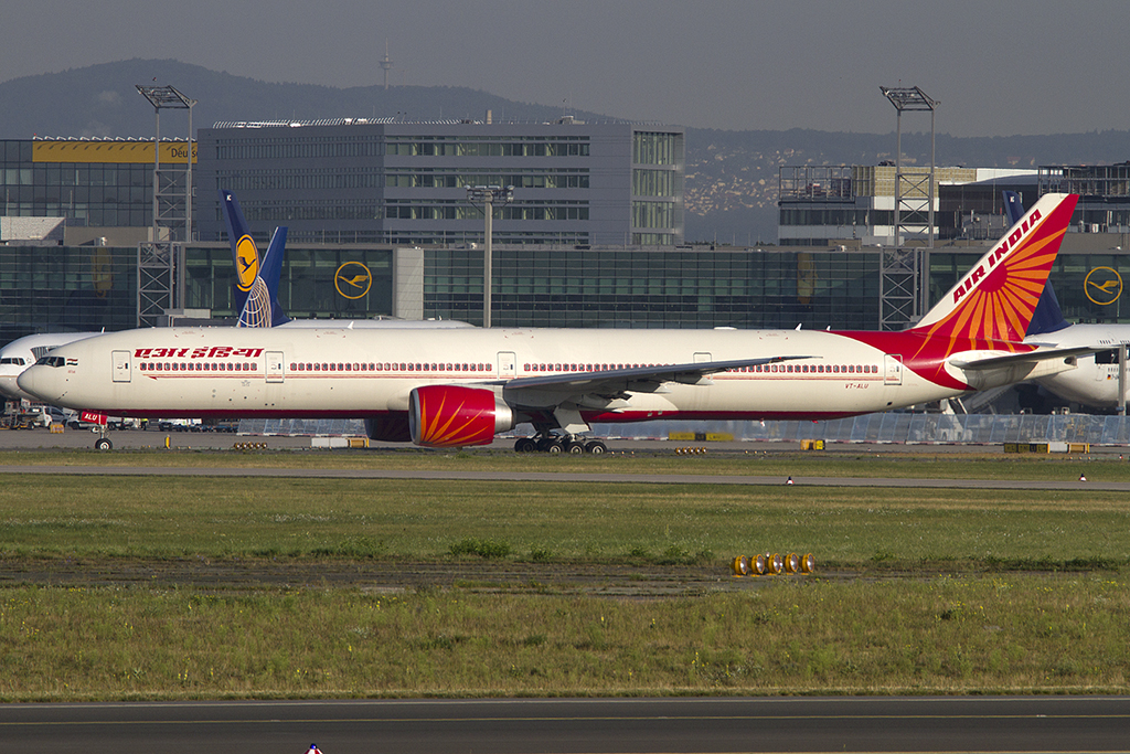 Air India, VT-ALU, Boeing, B777-337ER, 23.08.2012, FRA, Frankfurt, Germany



