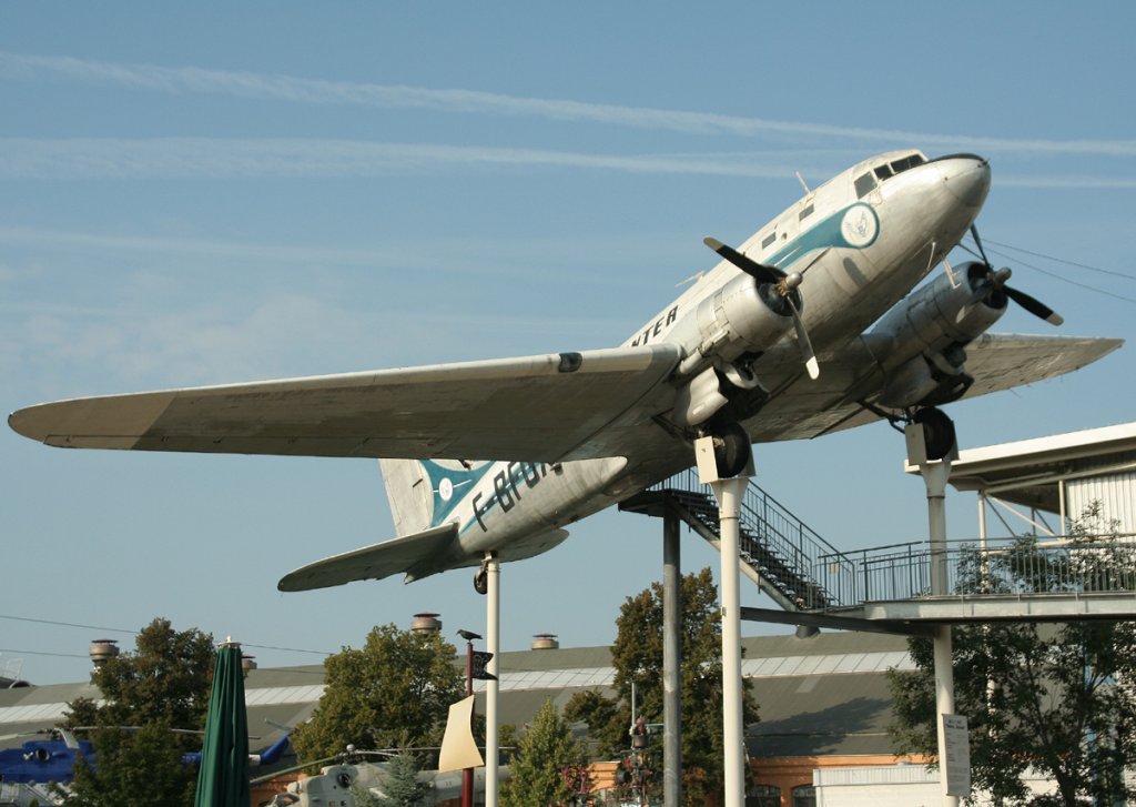 Air Inter DC-3,F-BFOX Speyer, 14.08.2012