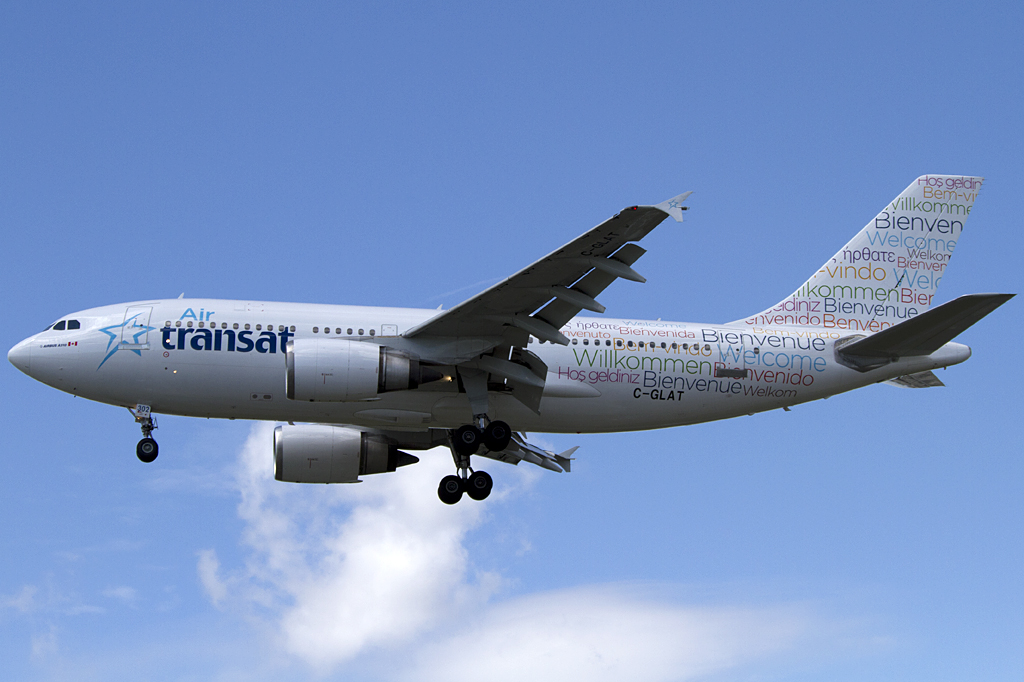 Air Transat, C-GLAT, Airbus, A310-308ET, 24.08.2011, YUL, Montreal, Canada 




