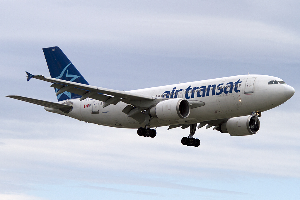Air Transat, C-GSAT, Airbus, A310-308, 24.08.2011, YUL, Montreal, Canada 




