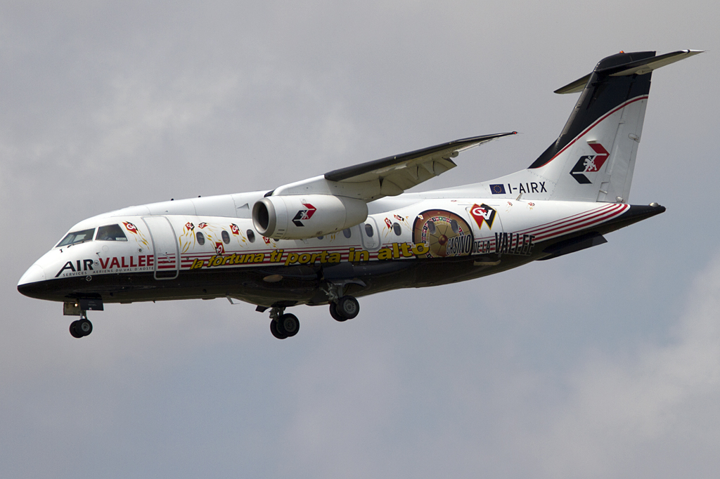 Air Vallee, I-AIRX, Dornier, DO-328 Jet, 16.06.2011, BCN, Barcelona, Spain



