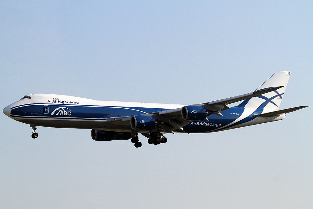 AirBridge Cargo Boeing 747 8F FRA 25.07.2012