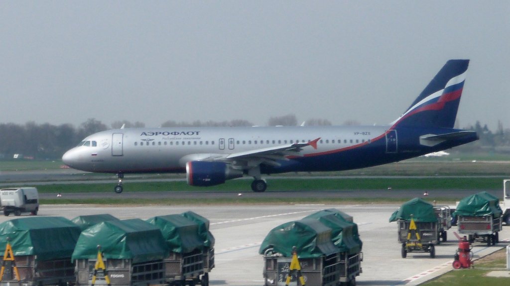 Airbus A320 der Aeroflot – Russische Luftfahrtlinien.