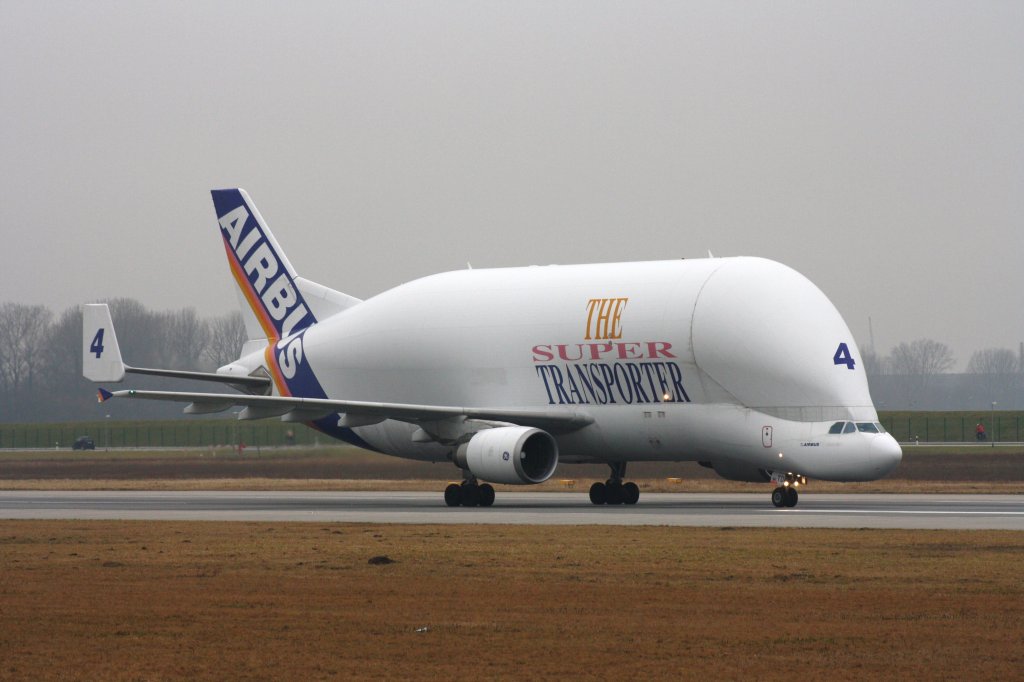 Airbus Transport International,F-GSTD,(c/n 776),Airbus A300B4-608ST,02.03.2012,XFW-EDHI,Hamburg-Finkenwerder,Germany