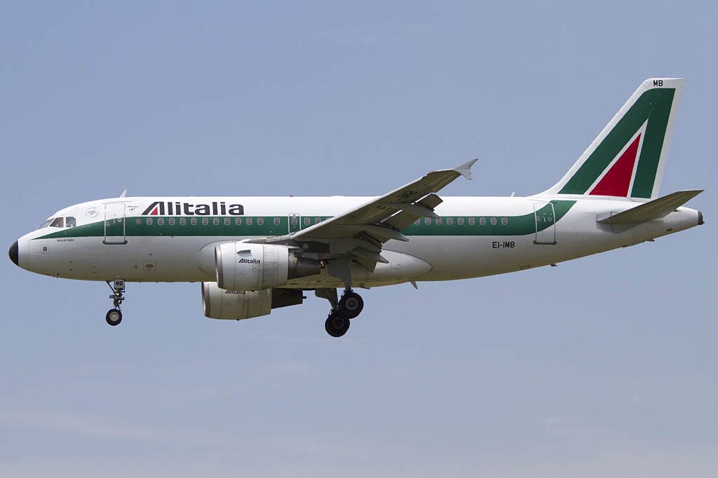 Alitalia, EI-IMB, Airbus, A319-112, 18.06.2011, BCN, Barcelona, Spain 



