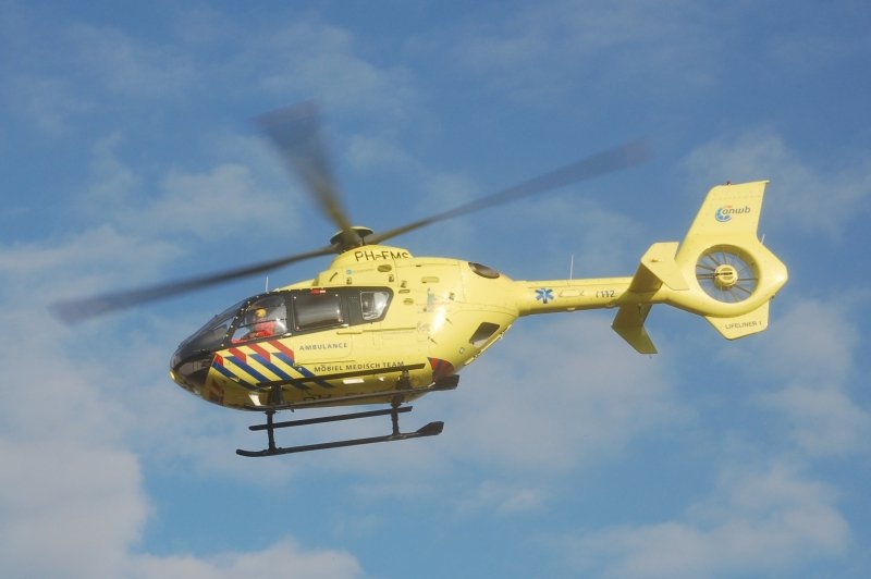Am 25. September 2009 hat die Bemannung des Rettungshubschraubers  Lifeliner 1  PH-EMS in Barendrecht den Einsatskrften geholfen, nachdem dort am vorigen Abend zwei Gterzge zusammengestoen waren.