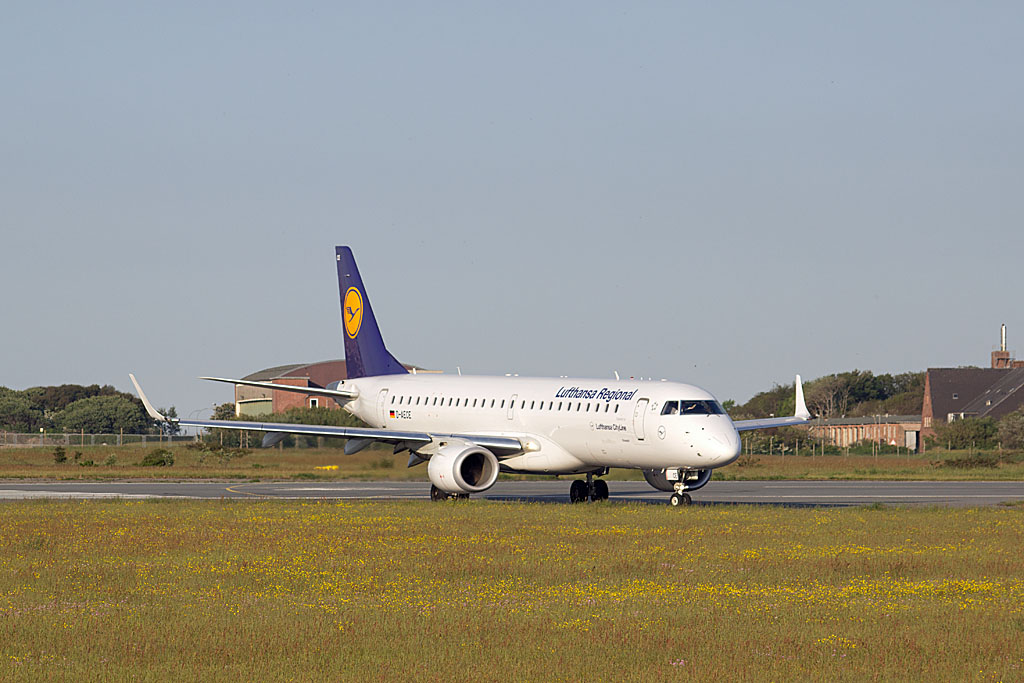 Am Abend des 27. Mai 2012 traf die D-AECE aus Frankfurt kommend auf der Insel Sylt ein.