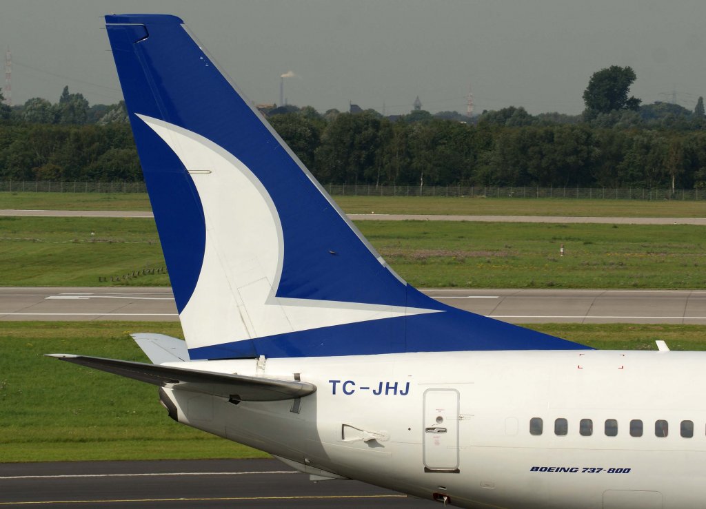 Anadolu Jet, TC-JHJ, Boeing 737-800 (Silifke), 2010.09.23, DUS-EDDL, Dsseldorf, Germany 


