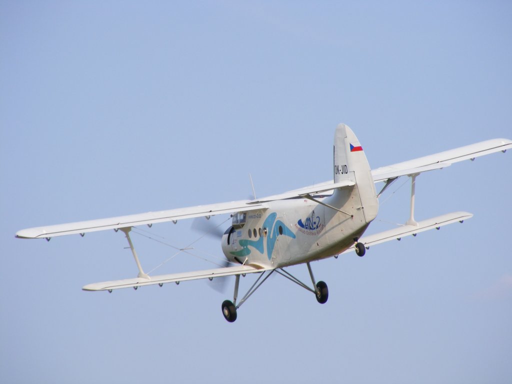 Antonow AN 2 OK-JID Flugplatz Gera EDAJ AN 2 Treffen 7.-9.8.2009