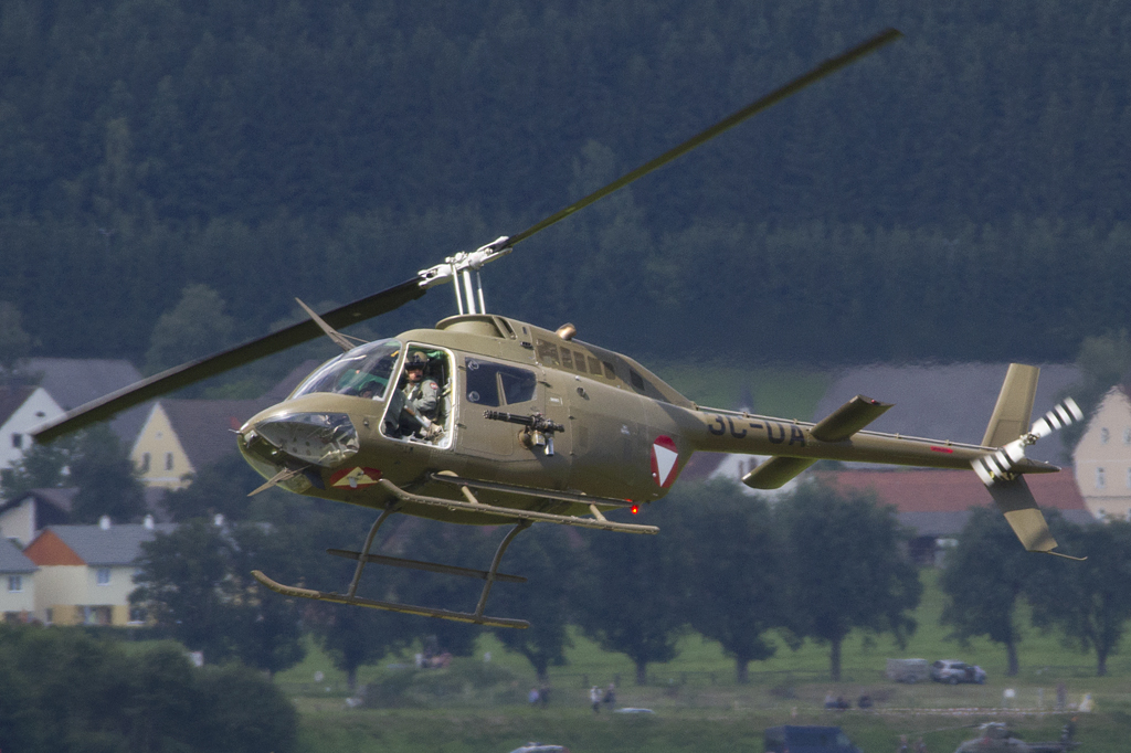 Austria - Air Force, 3C-OA, Agusta-Bell, 206A-1 Kiowa, 01.07.2011, LOXZ, Zeltweg, Austria


