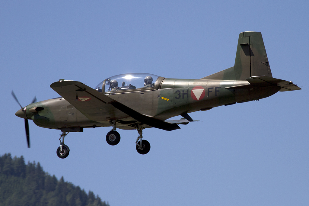 Austria - Air Force, 3H-FF, Pilatus, PC-7, 28.06.2011, LOXZ, Zeltweg, Austria





