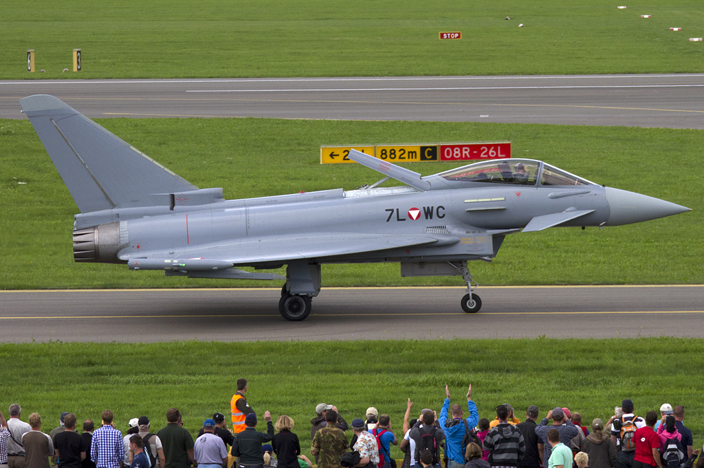 Austria - Air Force, 7L-WC, Eurofighter, EF-2000 Typhoon-S, 01.07.2011, LOXZ, Zeltweg, Austria


