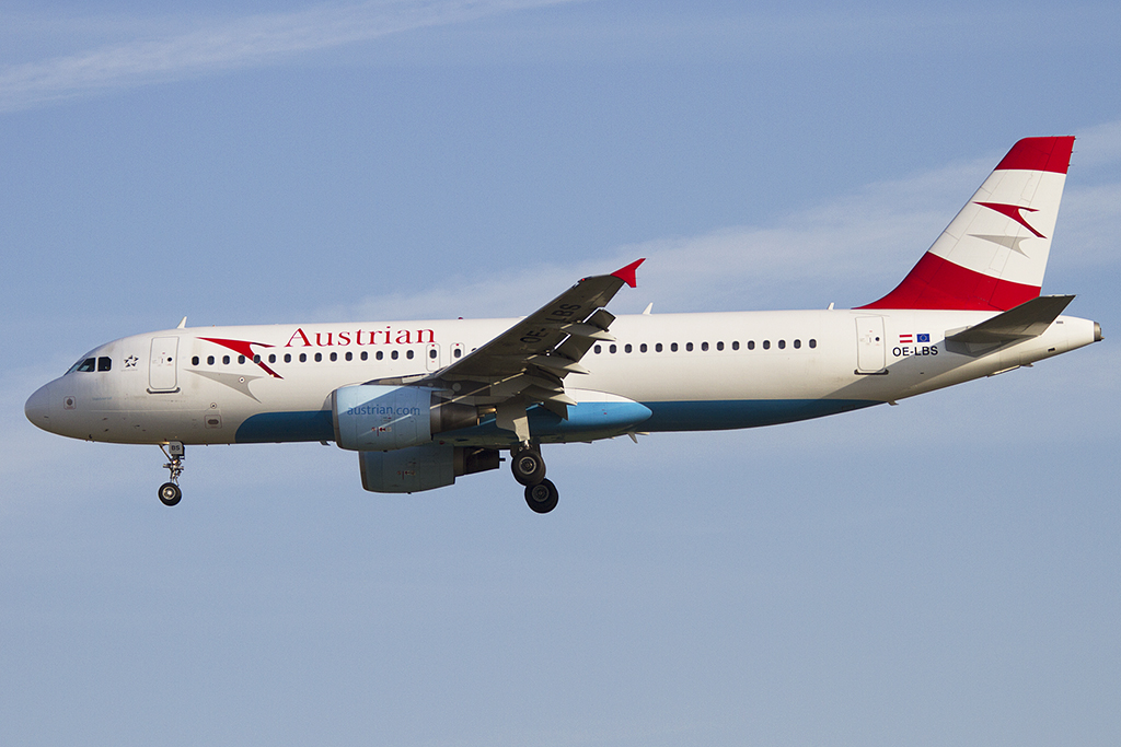 Austrian Airlines, OE-LBS, Airbus, A320-214, 23.08.2012, FRA, Frankfurt, Germany




