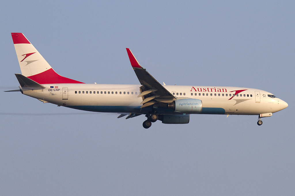 Austrian Airlines, OE-LNP, Boeing, B737-8Z9, 14.10.2010, FRA, Frankfurt, Germany 




