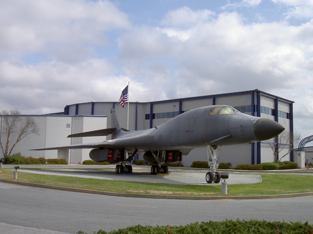 B1 Bomber, Air Force Museum Robins Air Force Base, Georgia (13.03.2006)