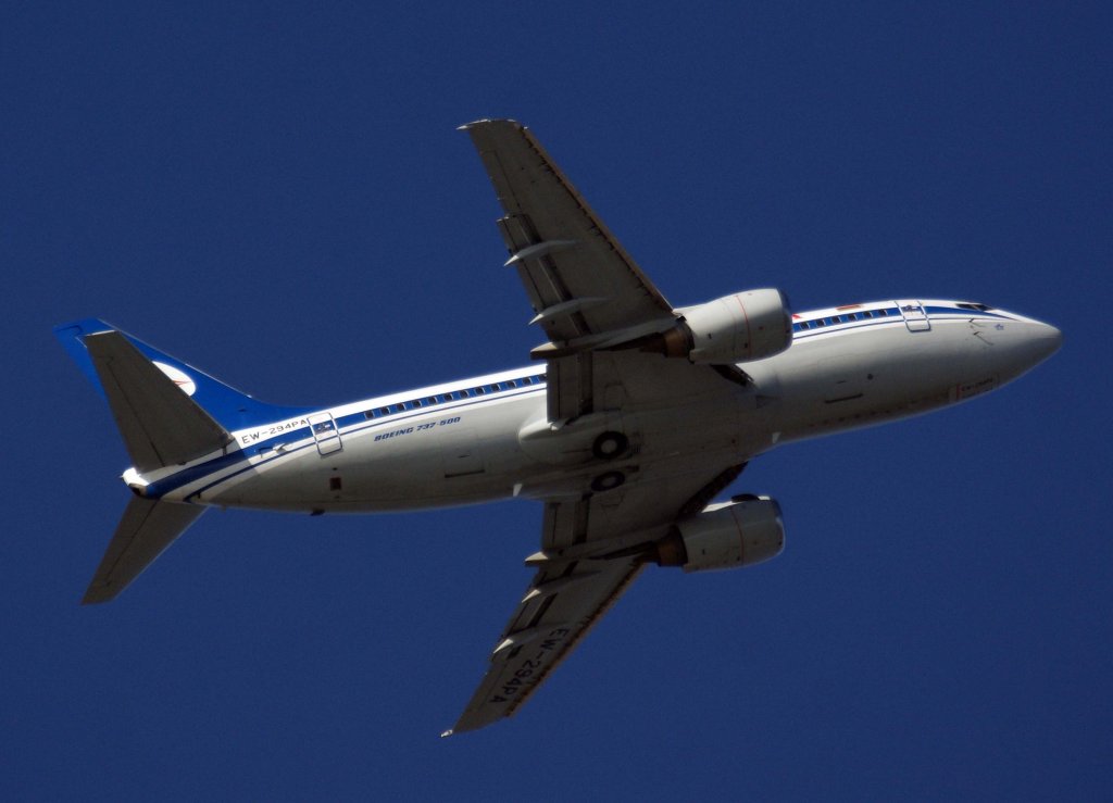 Belavia, EW-294PA, Boeing 737-500, 2010.10.13, FRA-EDDF, Frankfurt, Germany 

