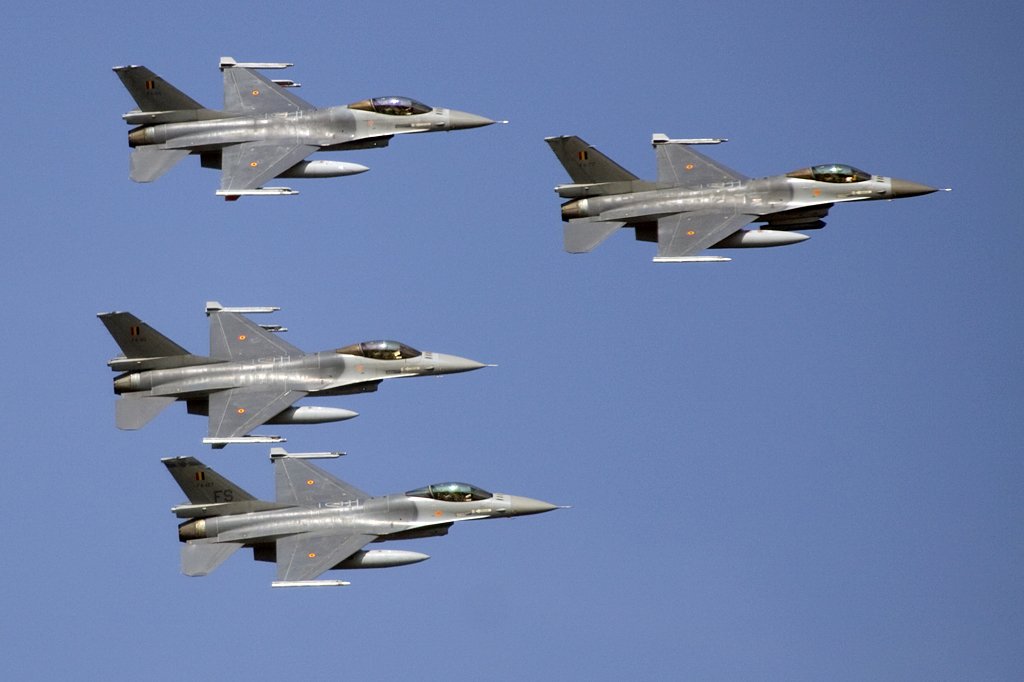 Belgium - Air Force, FA-77, FA-86, FA-110, FA-127, Sabca, F-16AM Flighting Falcon, 18.09.2009, EBBL, Kleine Brogel, Belgien 