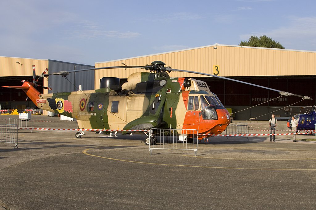 Belgium - Air Force, RS-03, Westland, Sea-King Mk48, 12.09.2009, LFQP, Phalsbourg, France 

