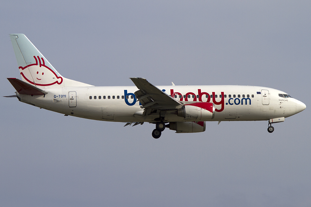 BMI Baby, G-TOYI, Boeing, B737-3Q8, 16.06.2011, BCN, Barcelona, Spain 





