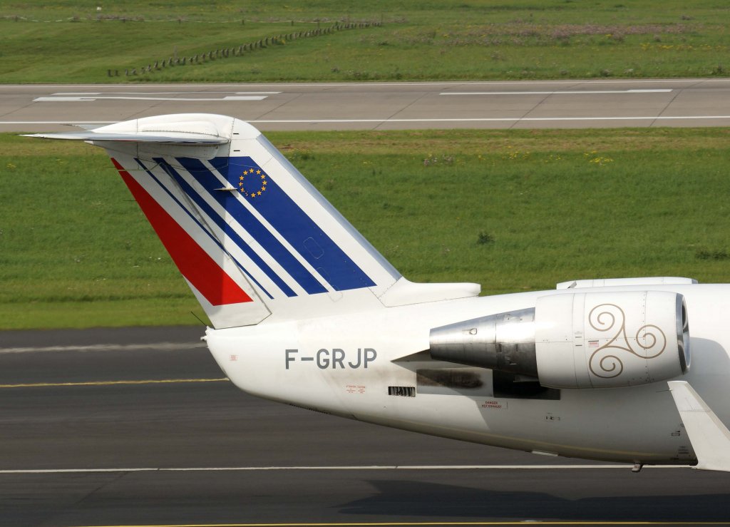 Brit Air, F-GRJP, Bombardier CRJ-100 ER, 2010.09.23, DUS-EDDL, Dsseldorf, Germany 

