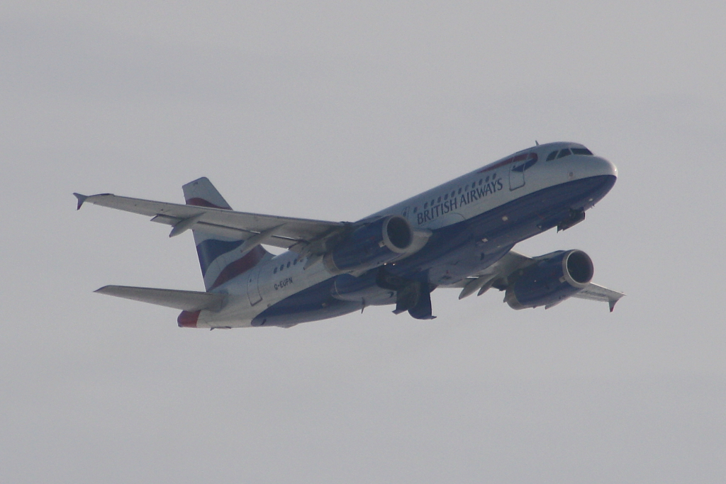 British Airways 
Airbus A319-131 
G-EUPN 
Stuutgart 
28.11.10

