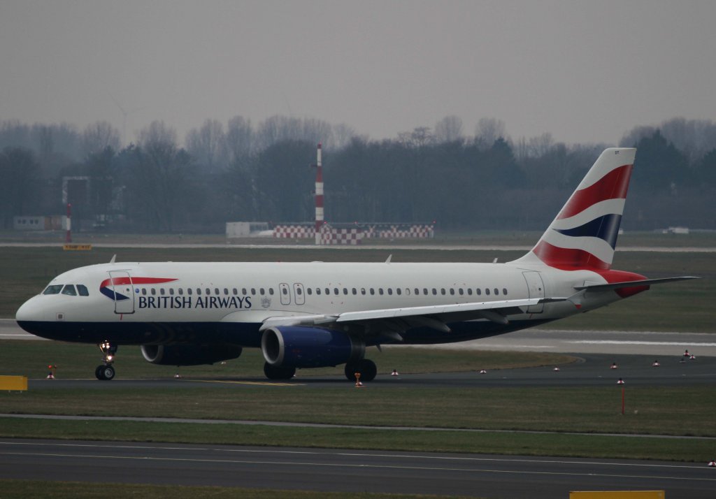 British Airways (ex BMI), G-MIDT, Airbus, A 320-200, 11.03.2013, DUS-EDDL, Dsseldorf, Germany 