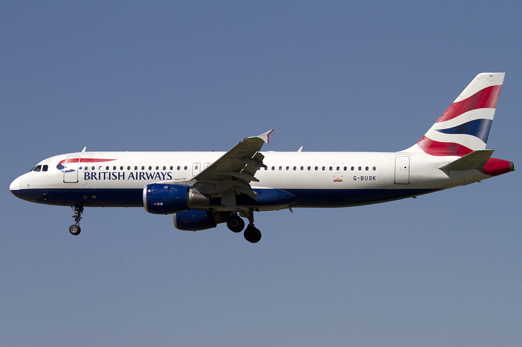 British Airways, G-BUSK, Airbus, A320-211, 19.09.2010, BCN, Barcelona, Spain 



