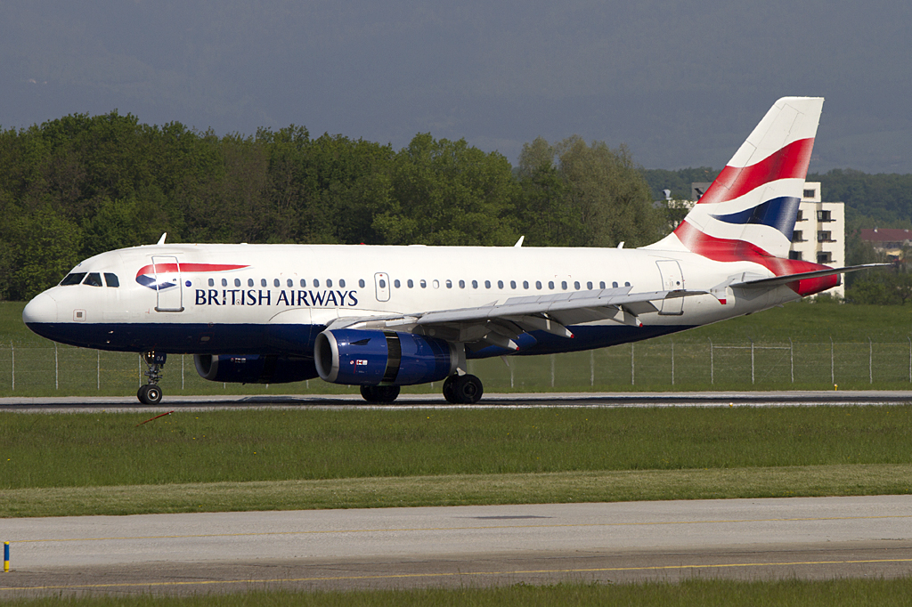 British Airways, G-EUOA, Airbus, A319-131, 08.05.2010, GVA, Geneve, Switzerland 



