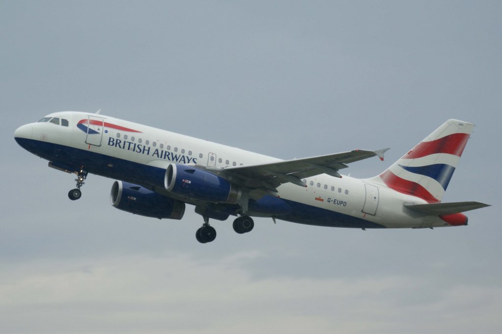 British Airways, G-EUPO, Airbus, A 319-100, 21.04.2012, STR-EDDS, Stuttgart, Germany 