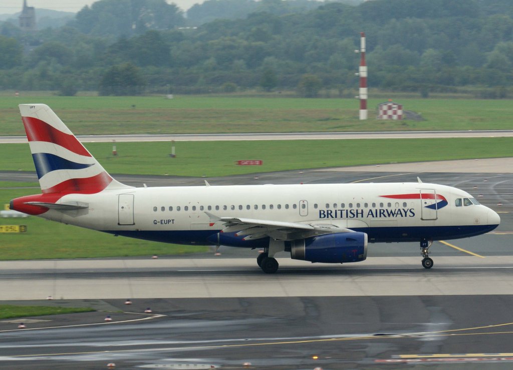 British Airways, G-EUPT, Airbus A 319-100, 28.07.2011, DUS-EDDL, Dsseldorf, Germany 


