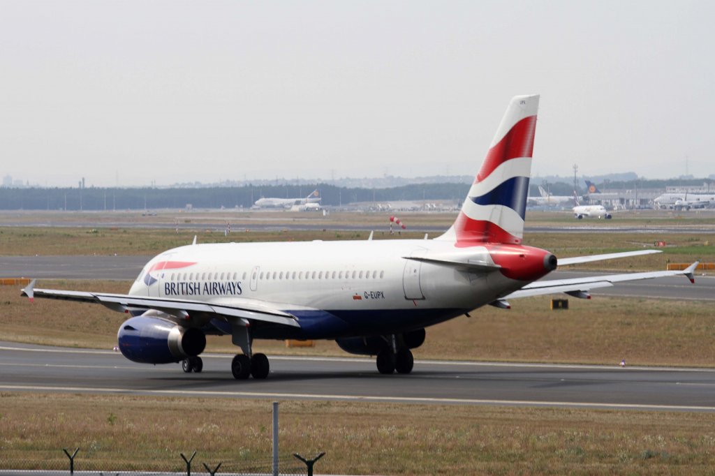 British Airways, G-EUPX, Airbus, A 319-100, 12.09.2012, FRA-EDDF, Frankfurt, Germany