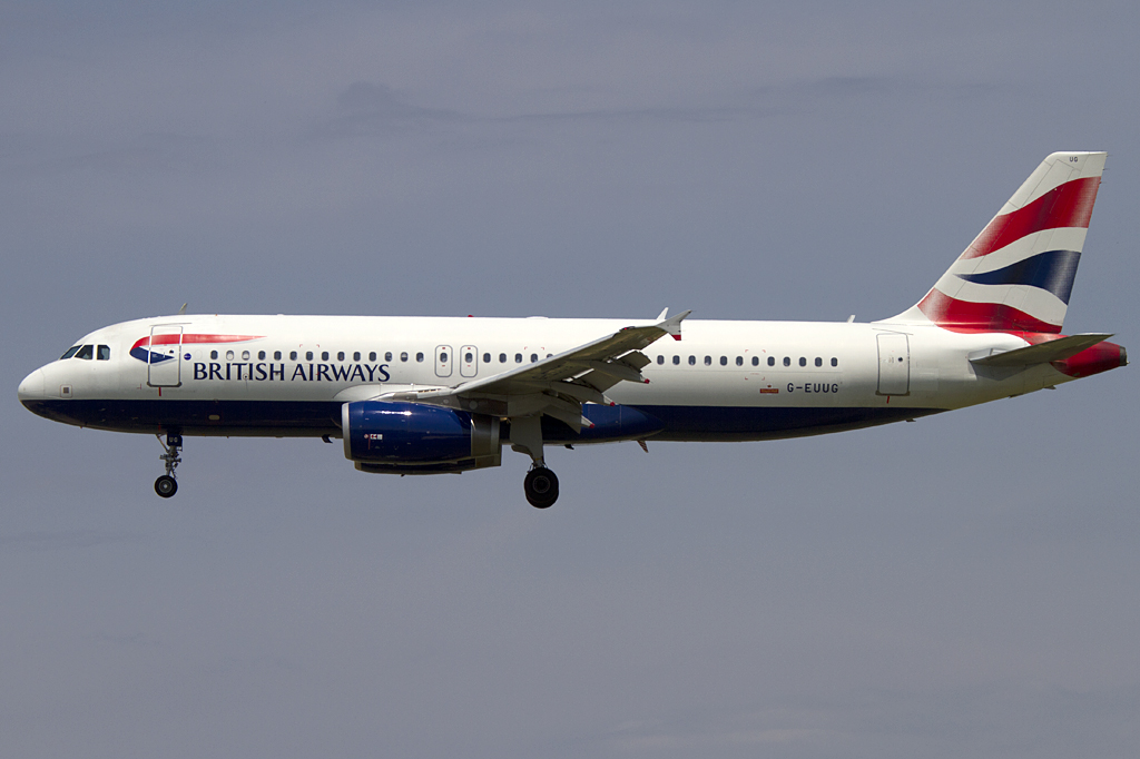 British Airways, G-EUUG, Airbus, A320-232, 16.06.2011, BCN, Barcelona, Spain



