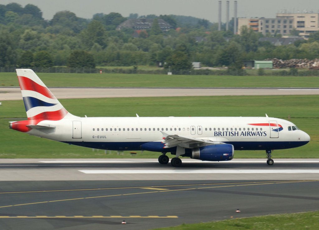 British Airways, G-EUUL, Airbus A 320-200, 28.07.2011, DUS-EDDL, Dsseldorf, Germany