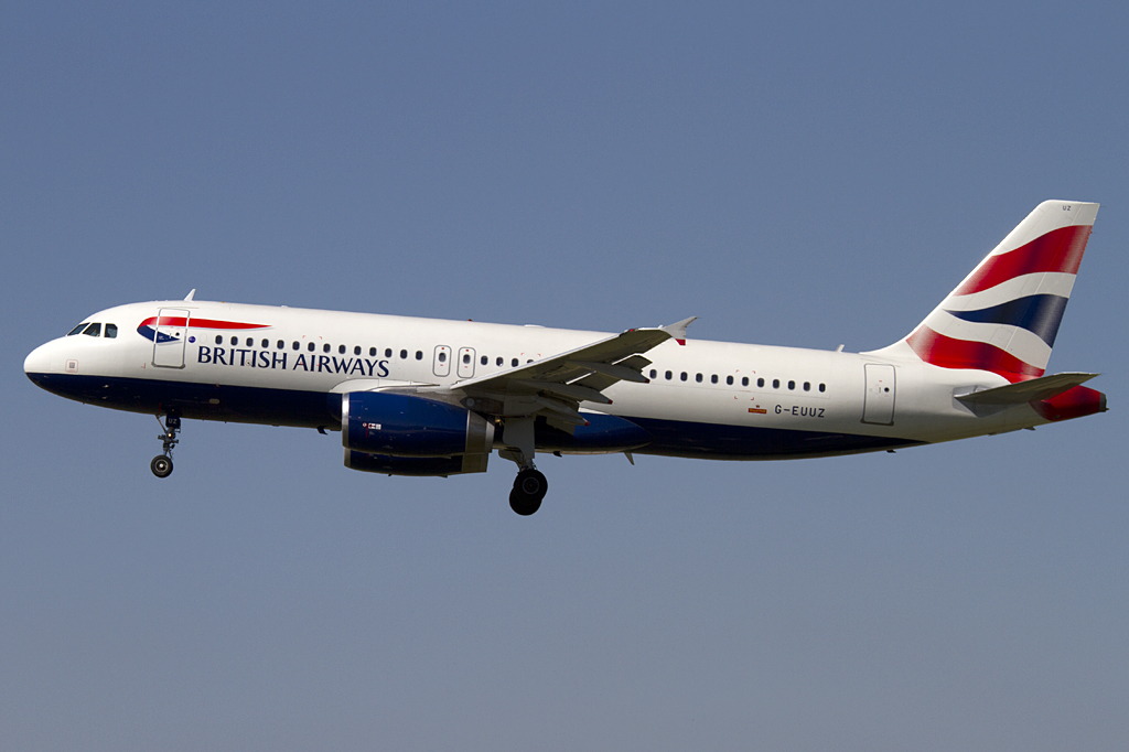 British Airways, G-EUUZ, Airbus, A320-232, 19.09.2010, BCN, Barcelona, Spain 

