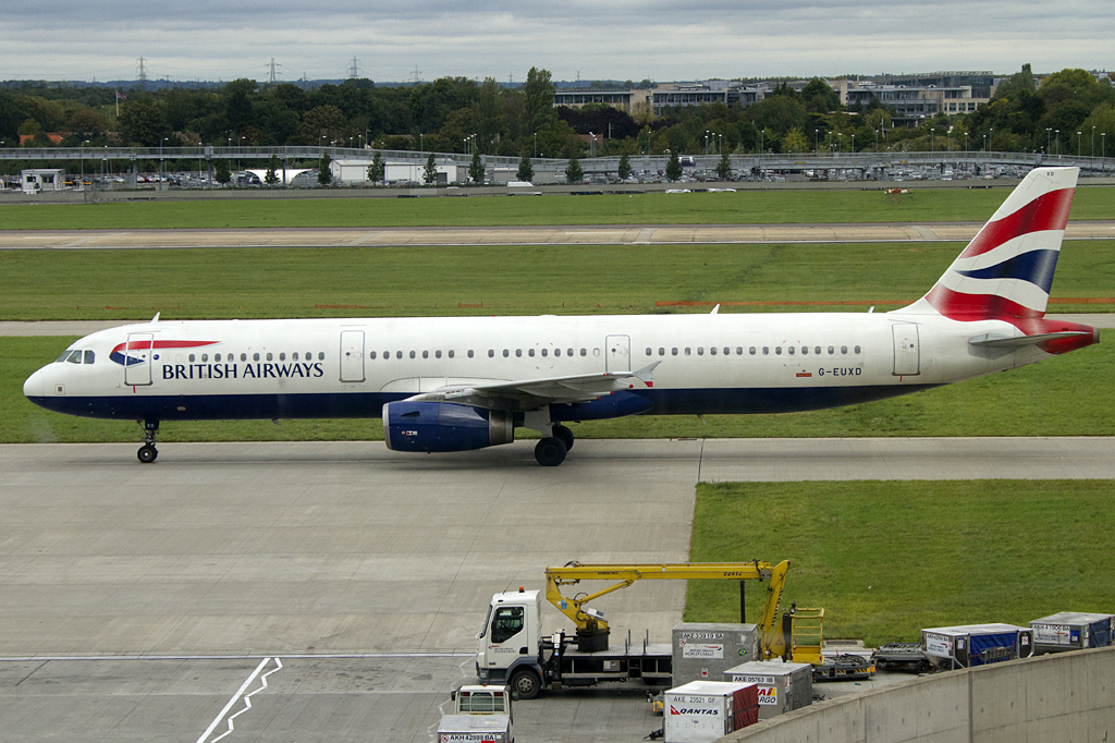British Airways, G-EUXD, Airbus, A321-231, 09.09.2011, LHR, London, Great Britain



