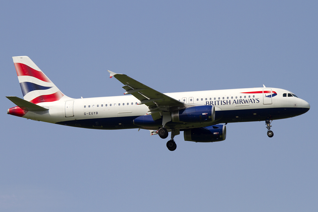 British Airways, G-EUYB, Airbus, A320-232, 08.08.2010, VIE, Wien, Austria



